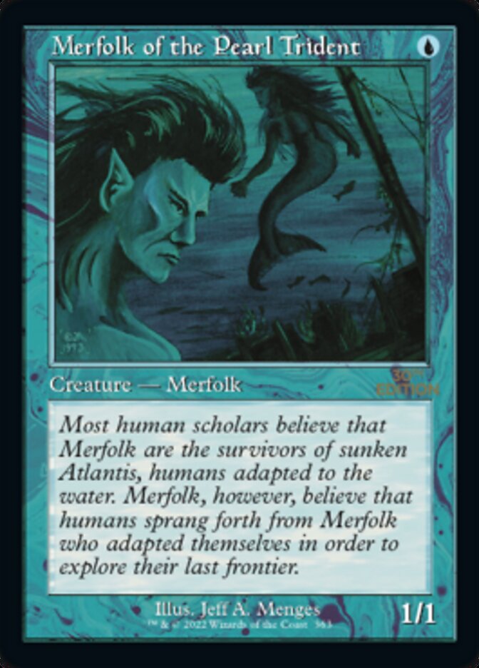 Merfolk of the Pearl Trident (Retro) [30th Anniversary Edition] - The Mythic Store | 24h Order Processing