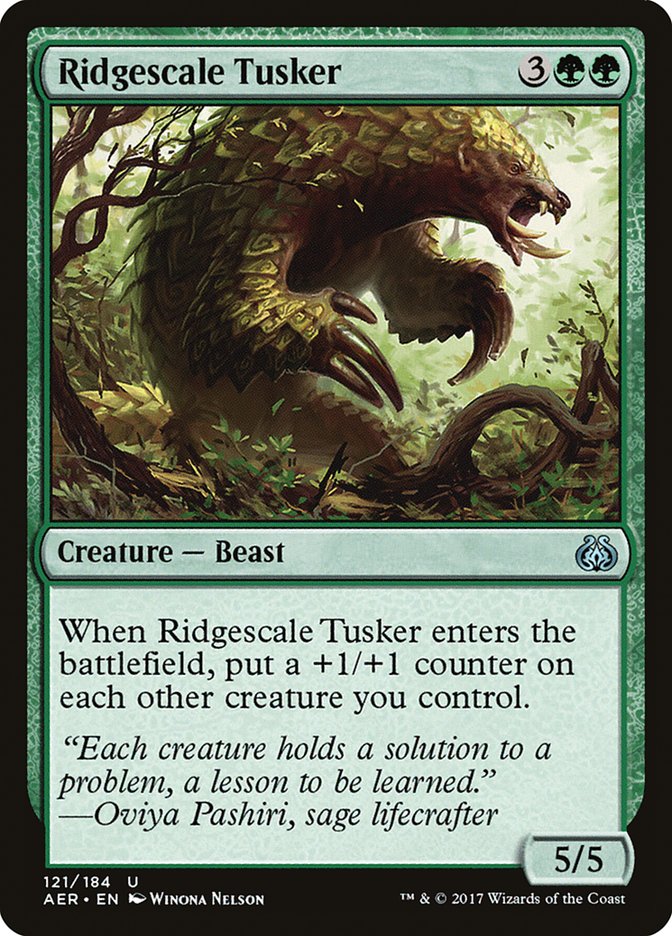 Ridgescale Tusker [Aether Revolt] - The Mythic Store | 24h Order Processing