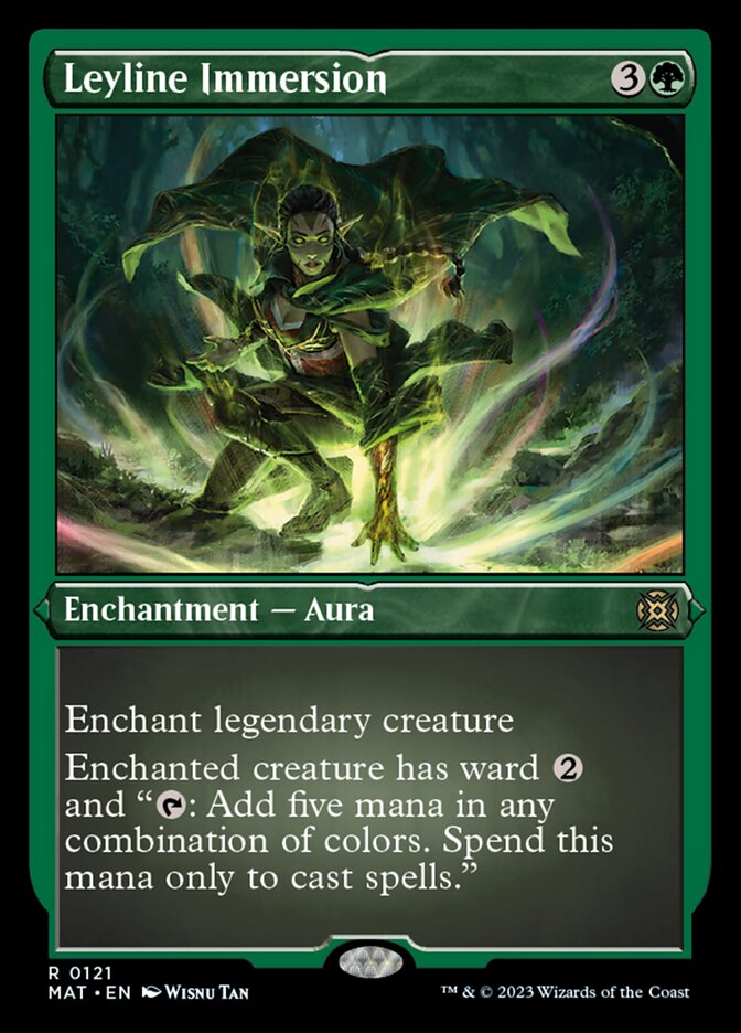 Leyline Immersion (Foil Etched) [March of the Machine: The Aftermath] - The Mythic Store | 24h Order Processing