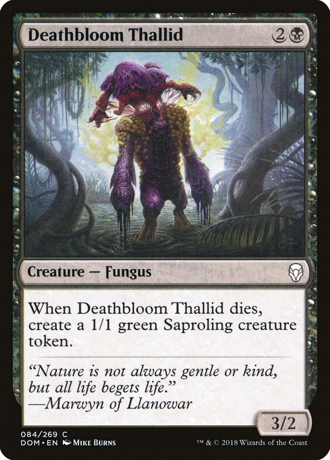 Deathbloom Thallid [Dominaria] - The Mythic Store | 24h Order Processing