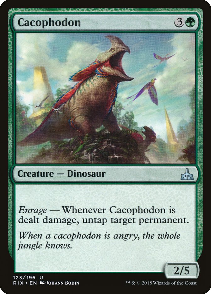 Cacophodon [Rivals of Ixalan] - The Mythic Store | 24h Order Processing