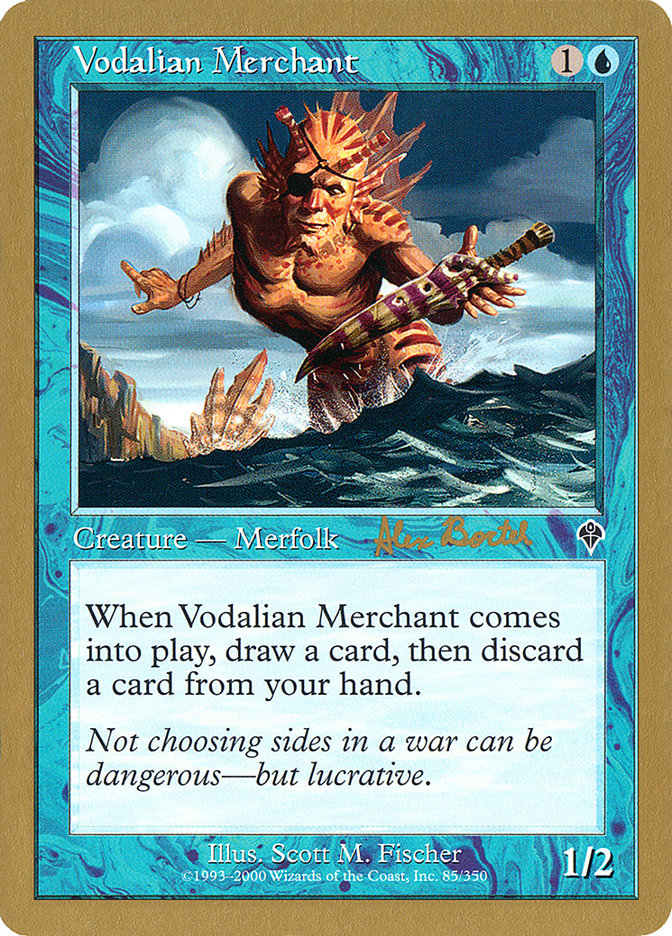 Vodalian Merchant (Alex Borteh) [World Championship Decks 2001] - The Mythic Store | 24h Order Processing