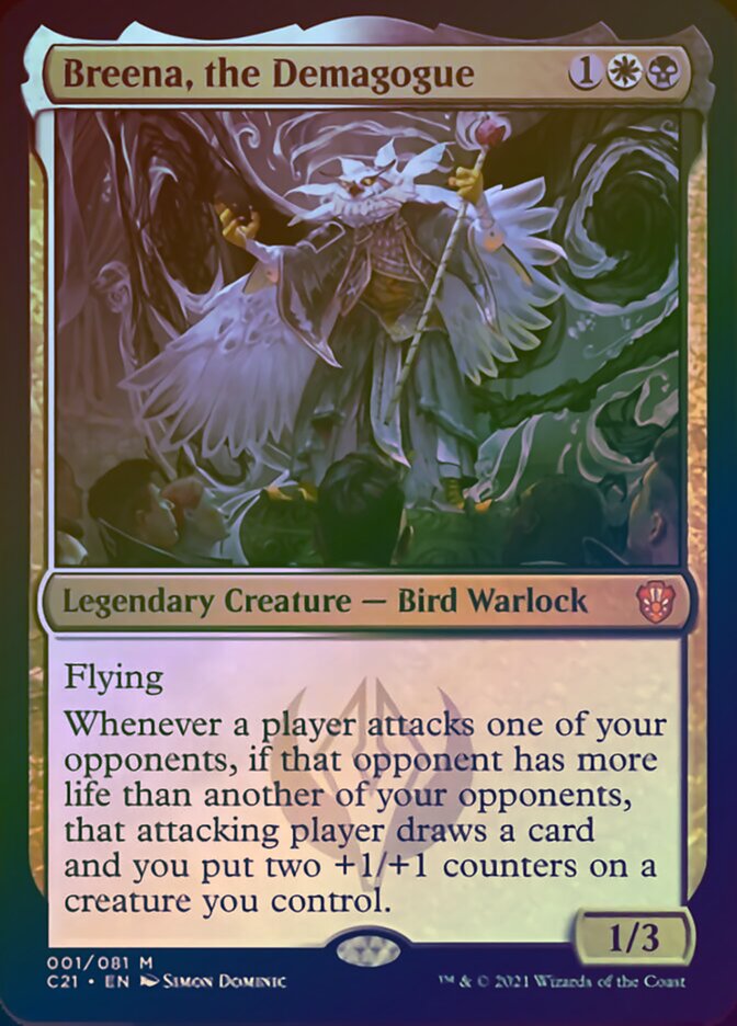 Breena, the Demagogue (Display Commander) [Commander 2021] - The Mythic Store | 24h Order Processing