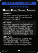 Mini-Master (Magic Minigame) [Commander Legends: Battle for Baldur's Gate Minigame] - The Mythic Store | 24h Order Processing