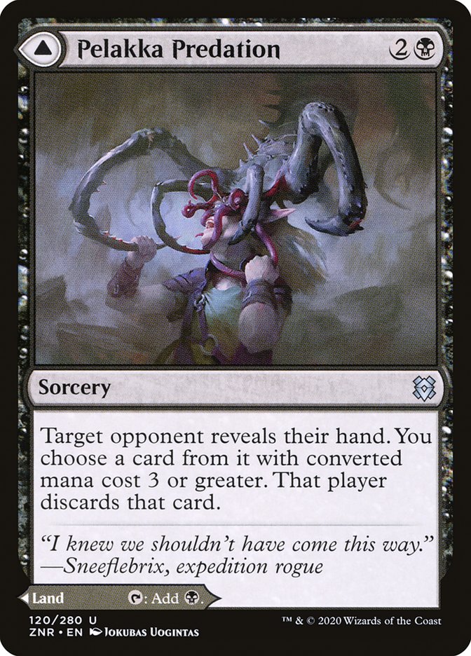 Pelakka Predation // Pelakka Caverns [Zendikar Rising] - The Mythic Store | 24h Order Processing