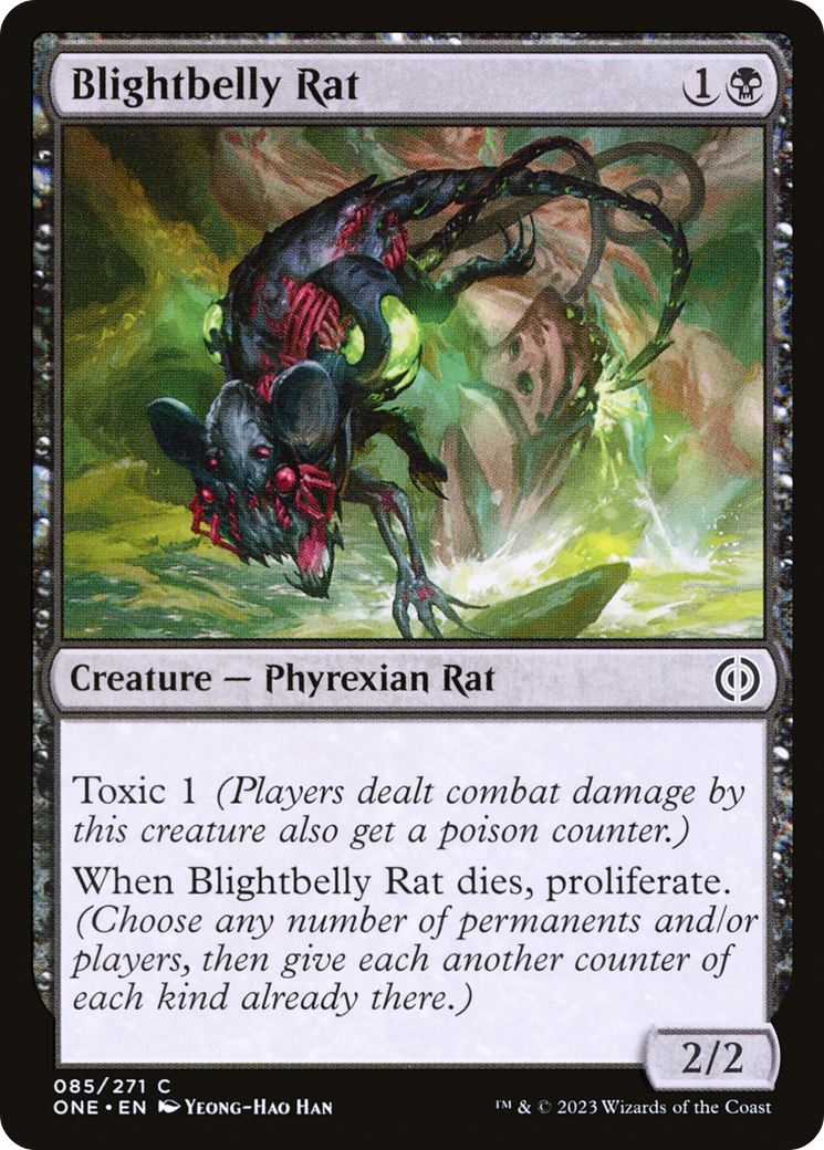 Blightbelly Rat [Phyrexia: All Will Be One] - The Mythic Store | 24h Order Processing