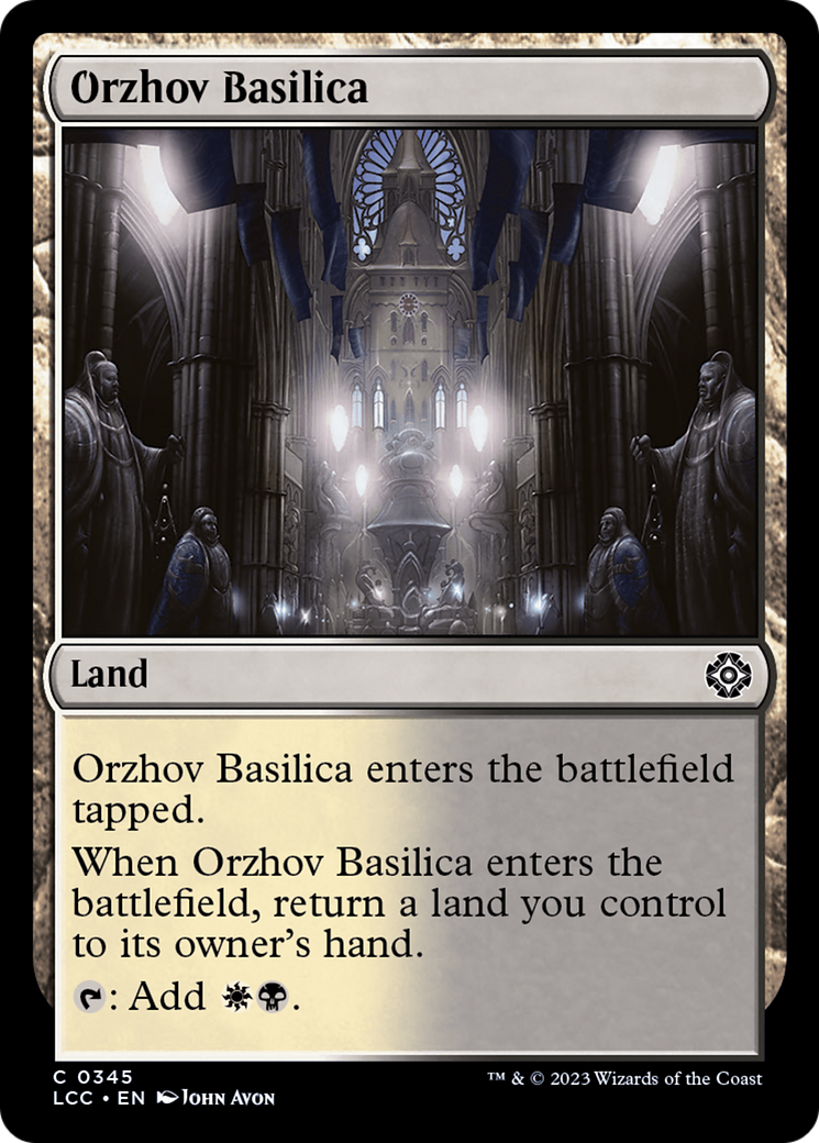 Orzhov Basilica [The Lost Caverns of Ixalan Commander] - The Mythic Store | 24h Order Processing