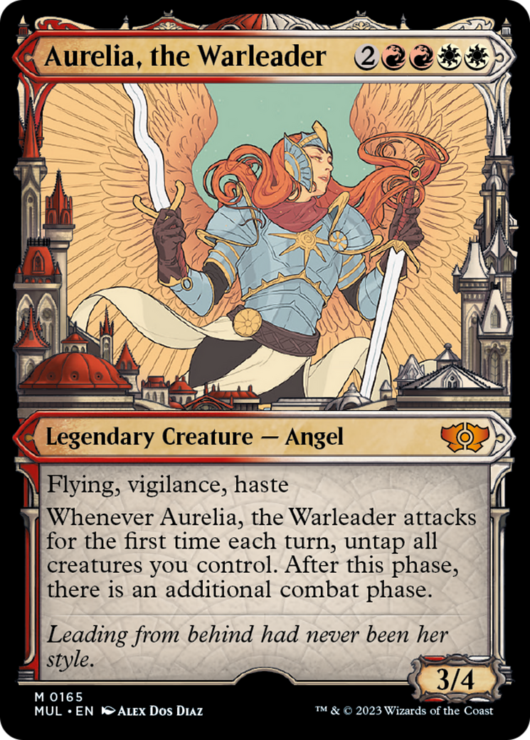 Aurelia, the Warleader (Halo Foil) [Multiverse Legends] - The Mythic Store | 24h Order Processing