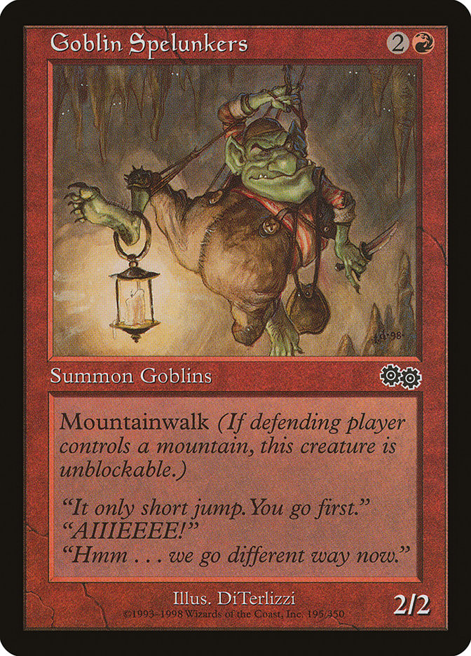 Goblin Spelunkers [Urza's Saga] - The Mythic Store | 24h Order Processing