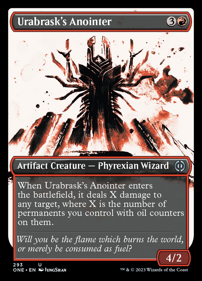 Urabrask's Anointer (Showcase Ichor) [Phyrexia: All Will Be One] - The Mythic Store | 24h Order Processing