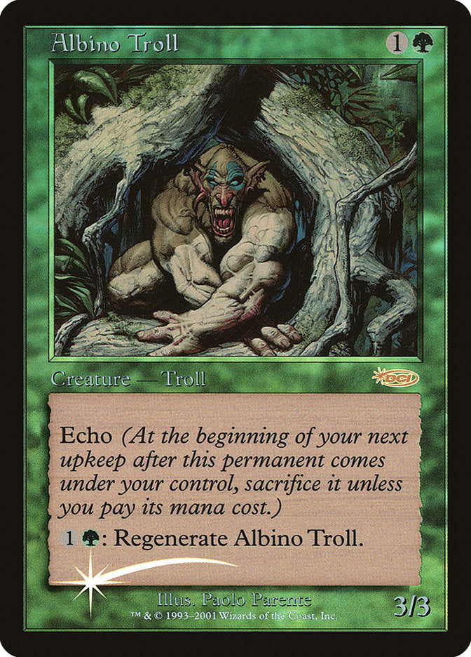 Albino Troll [Friday Night Magic 2002] - The Mythic Store | 24h Order Processing