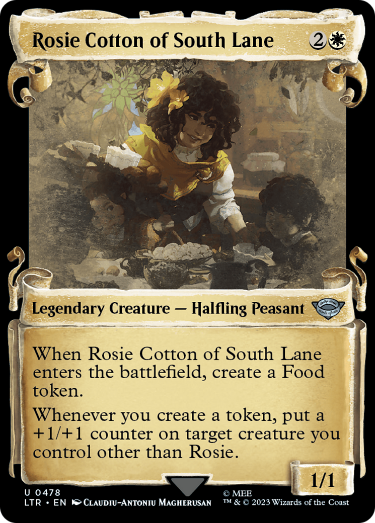 Rosie Cotton of South Lane [The Lord of the Rings: Tales of Middle-Earth Showcase Scrolls] - The Mythic Store | 24h Order Processing