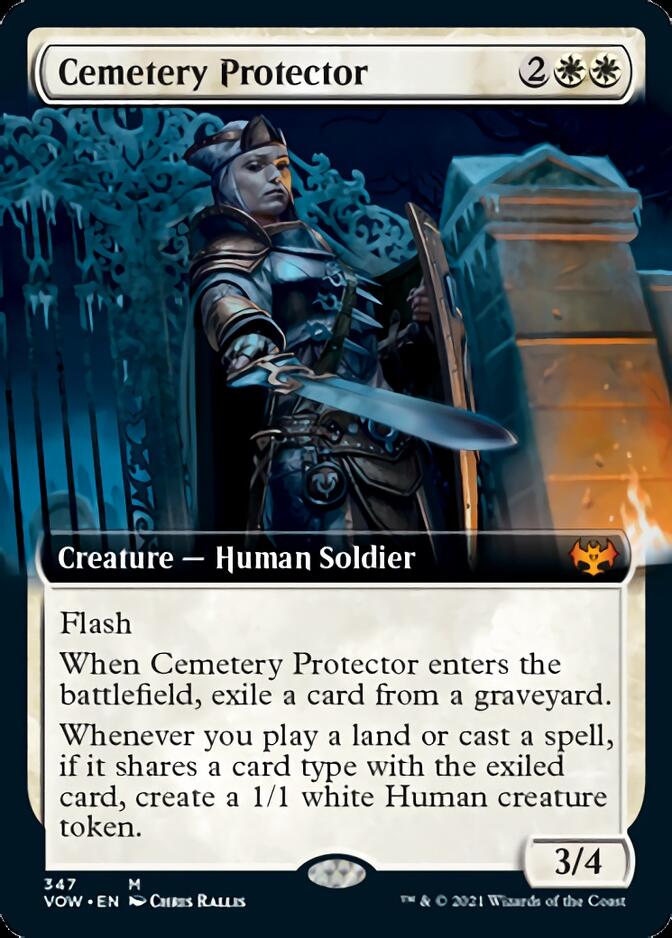 Cemetery Protector (Extended Art) [Innistrad: Crimson Vow] - The Mythic Store | 24h Order Processing