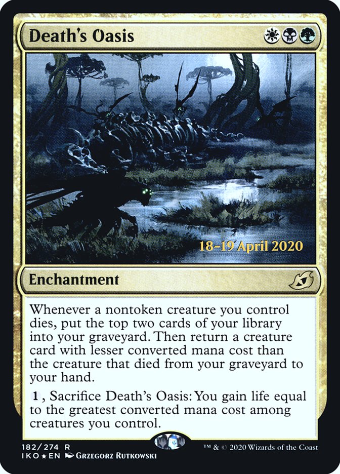 Death's Oasis [Ikoria: Lair of Behemoths Prerelease Promos] - The Mythic Store | 24h Order Processing