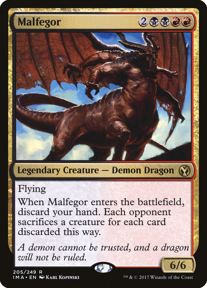 Malfegor [Iconic Masters] - The Mythic Store | 24h Order Processing