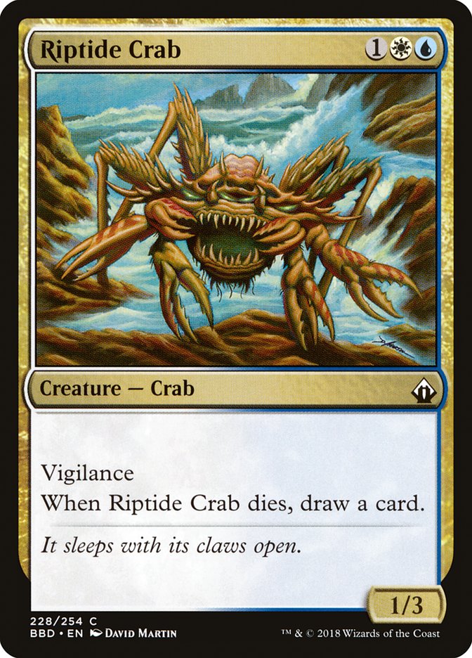 Riptide Crab [Battlebond] - The Mythic Store | 24h Order Processing