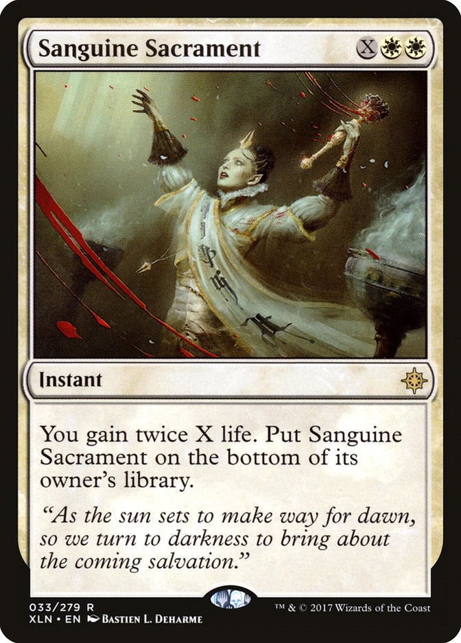 Sanguine Sacrament [Ixalan] - The Mythic Store | 24h Order Processing