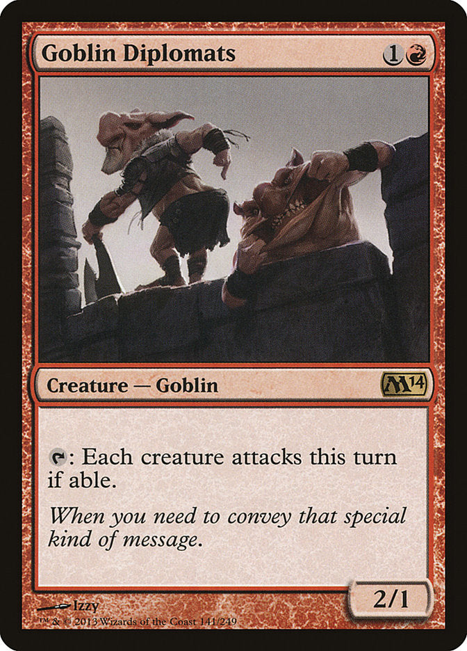 Goblin Diplomats [Magic 2014] - The Mythic Store | 24h Order Processing