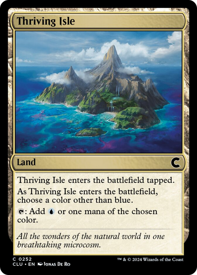 Thriving Isle [Ravnica: Clue Edition] - The Mythic Store | 24h Order Processing