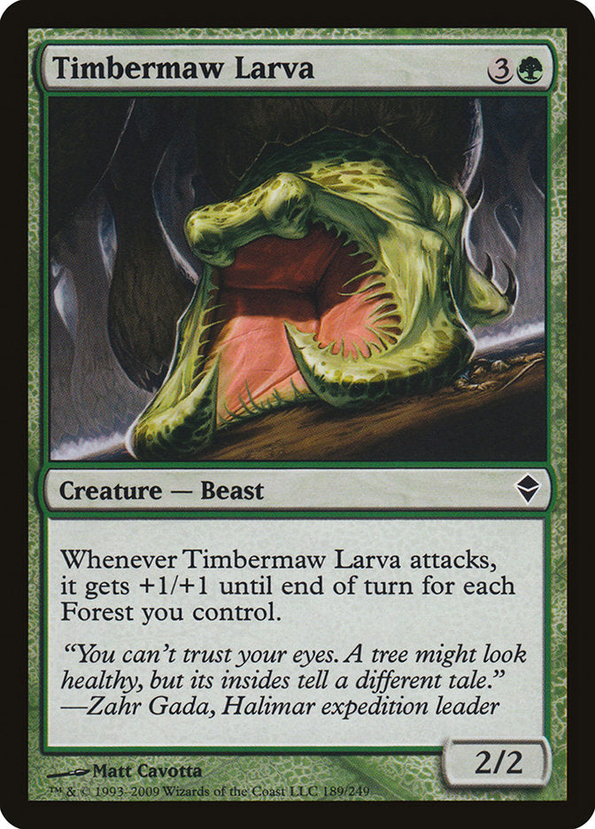 Timbermaw Larva [Zendikar] - The Mythic Store | 24h Order Processing