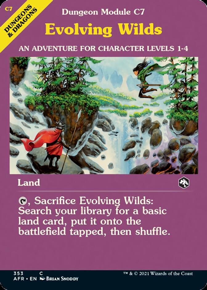 Evolving Wilds (Dungeon Module) [Dungeons & Dragons: Adventures in the Forgotten Realms] - The Mythic Store | 24h Order Processing