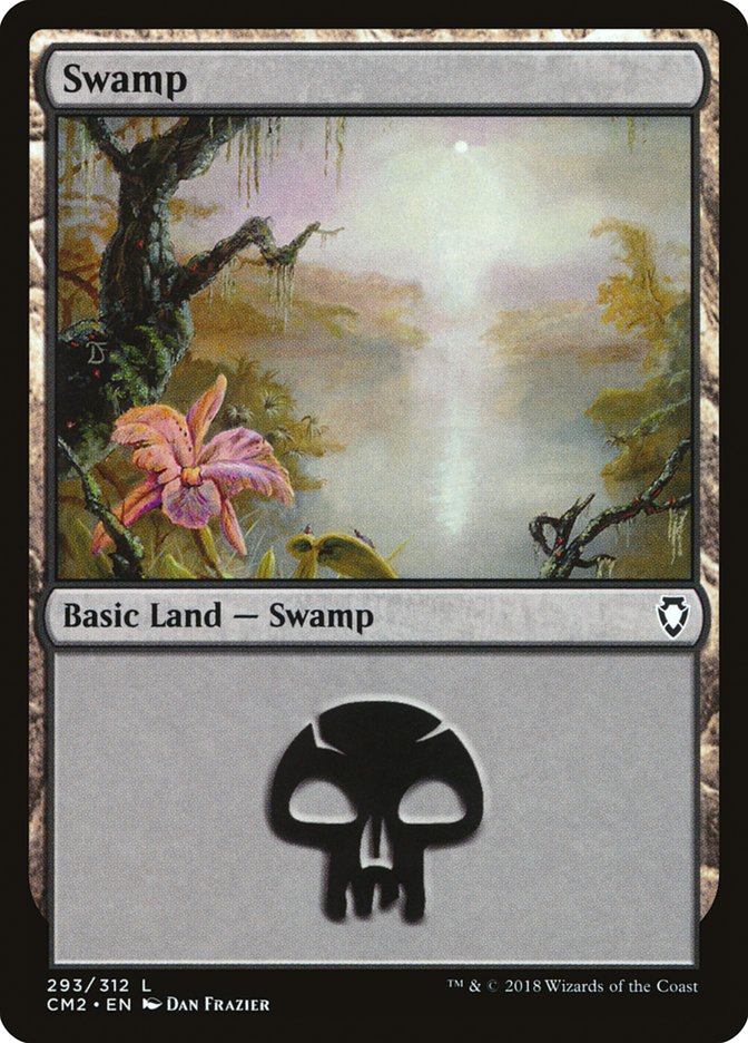 Swamp (293) [Commander Anthology Volume II] - The Mythic Store | 24h Order Processing