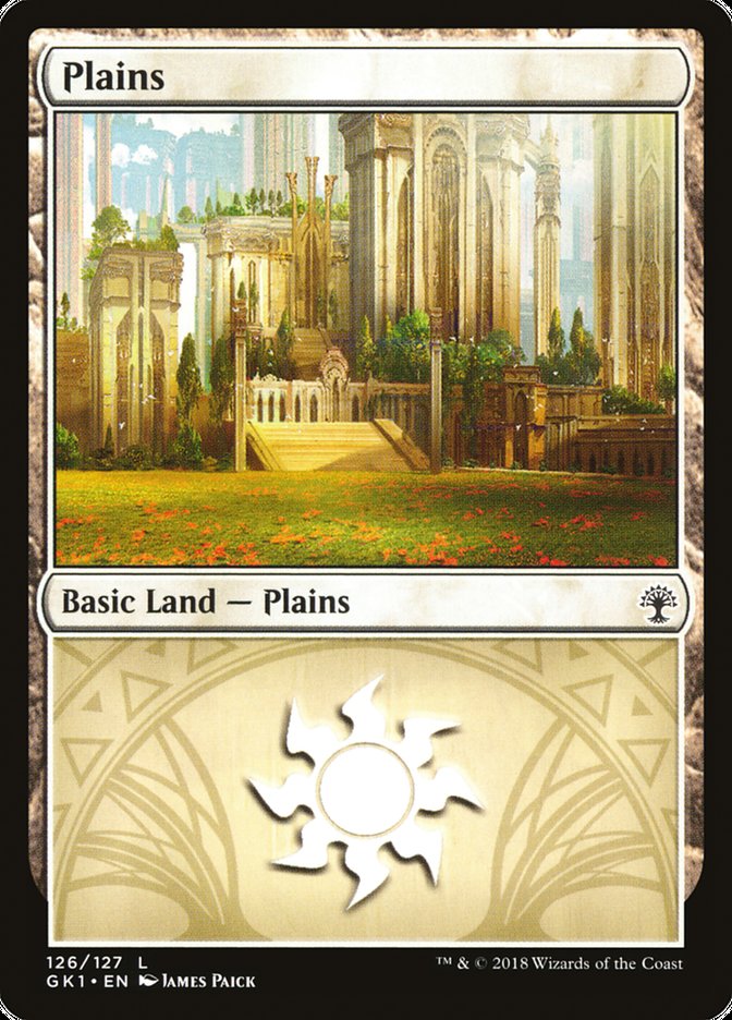 Plains (126) [Guilds of Ravnica Guild Kit] - The Mythic Store | 24h Order Processing