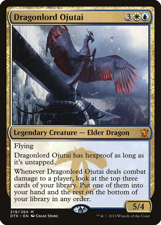 Dragonlord Ojutai [Dragons of Tarkir] - The Mythic Store | 24h Order Processing