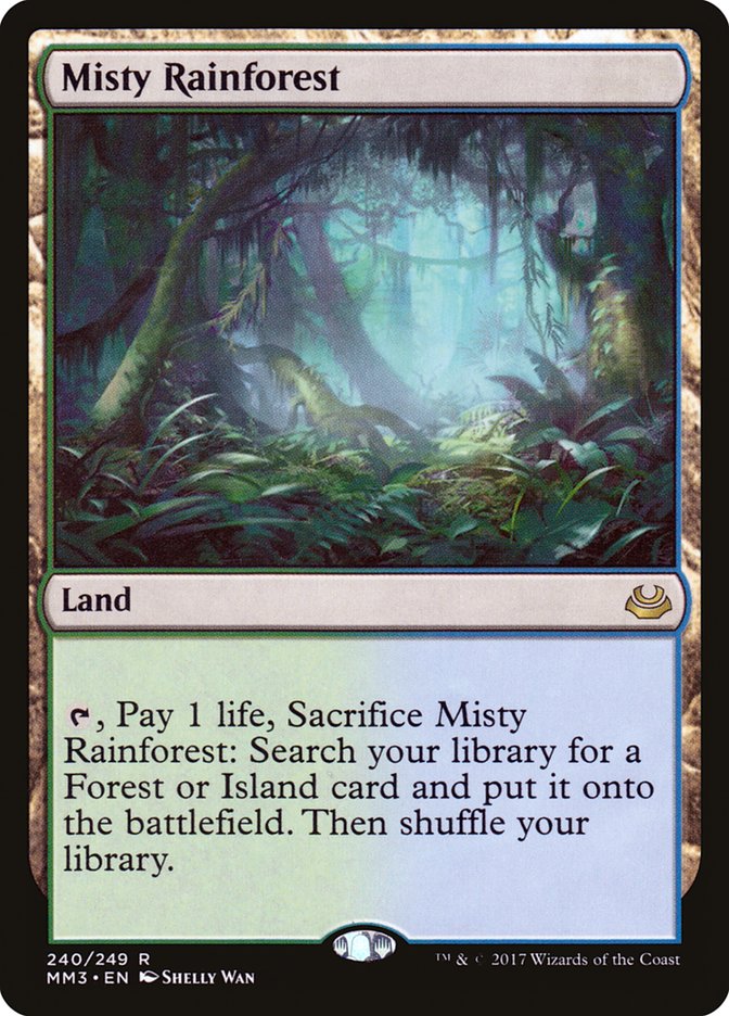 Misty Rainforest [Modern Masters 2017] - The Mythic Store | 24h Order Processing