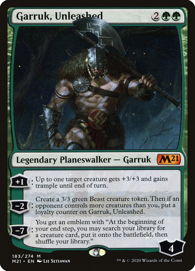 Garruk, Unleashed [Core Set 2021] - The Mythic Store | 24h Order Processing