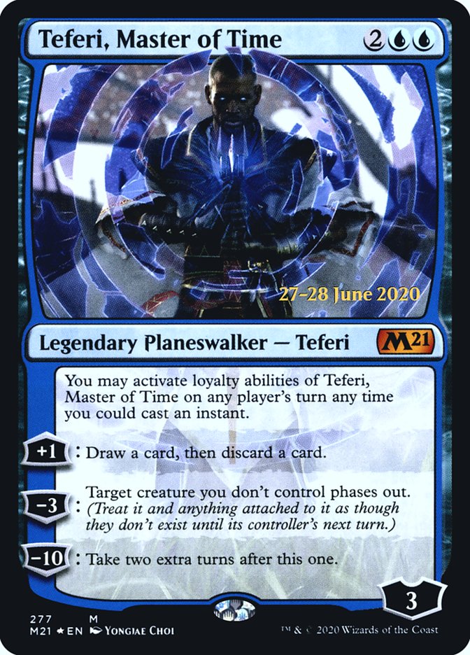 Teferi, Master of Time (277) [Core Set 2021 Prerelease Promos] - The Mythic Store | 24h Order Processing