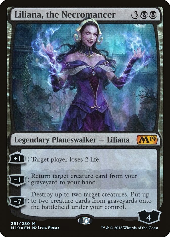 Liliana, the Necromancer [Core Set 2019] - The Mythic Store | 24h Order Processing