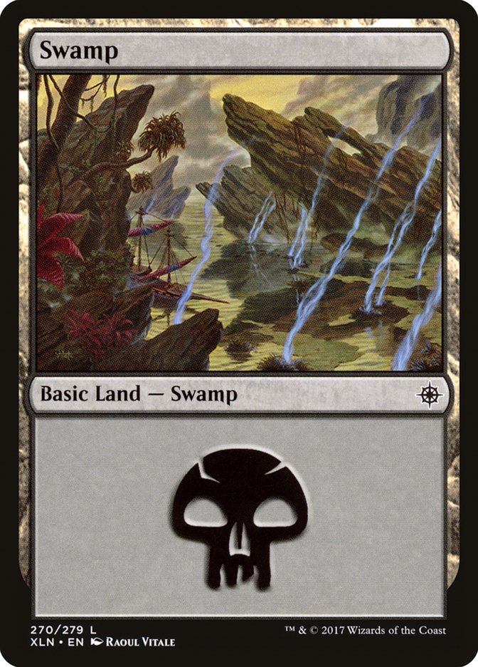 Swamp (270) [Ixalan] - The Mythic Store | 24h Order Processing