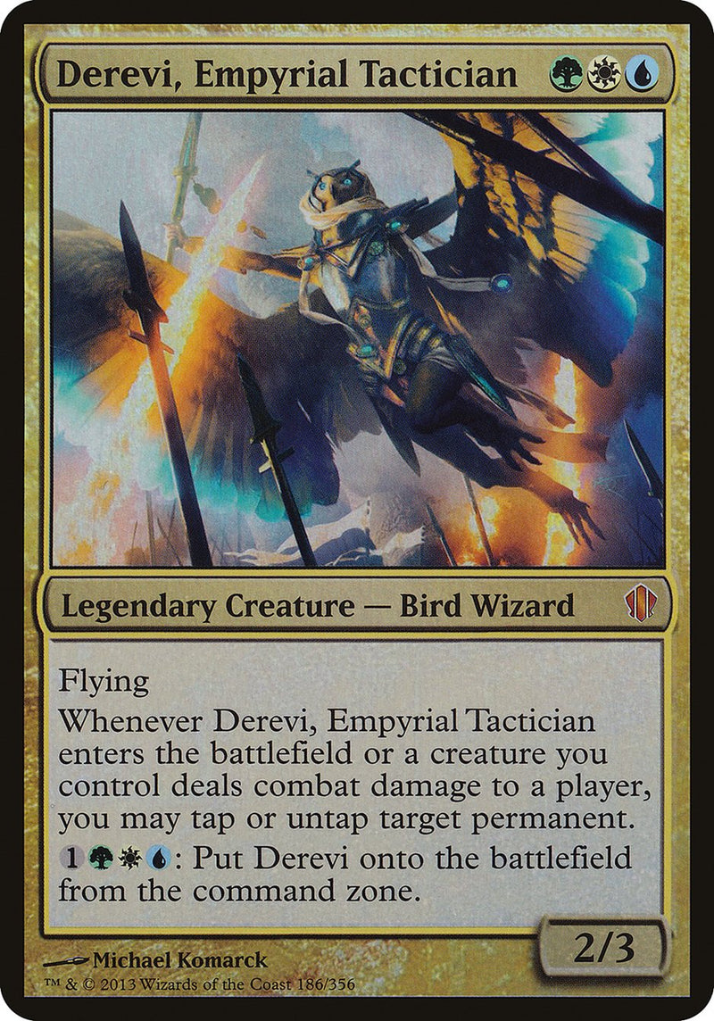 Derevi, Empyrial Tactician (Oversized) [Commander 2013 Oversized] - The Mythic Store | 24h Order Processing