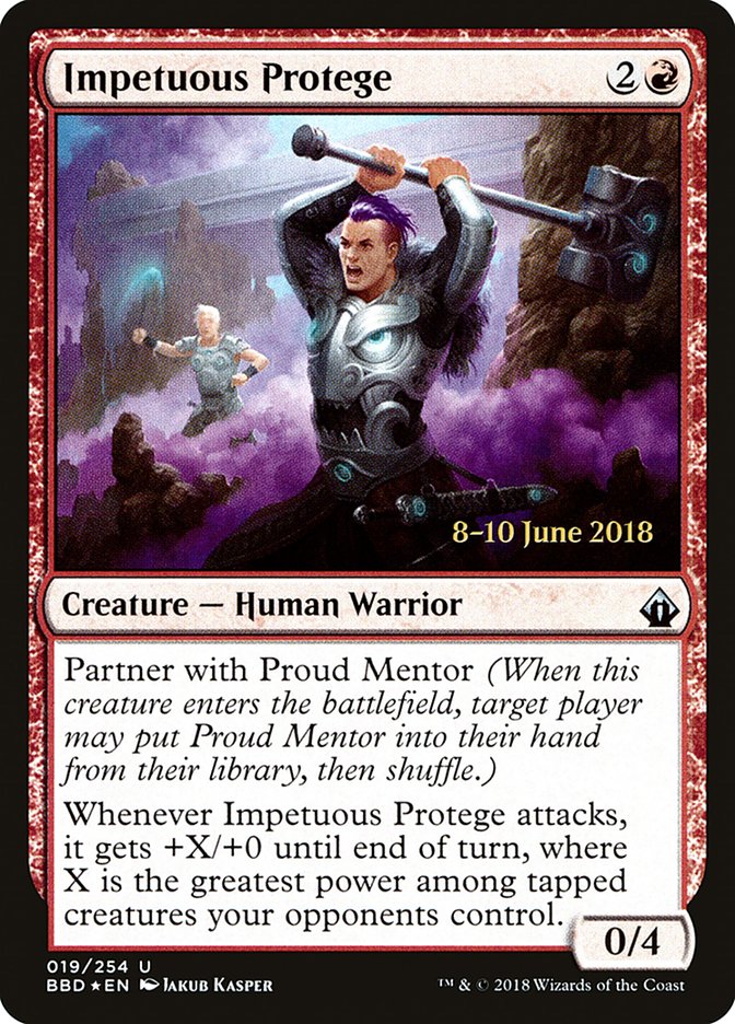 Impetuous Protege [Battlebond Prerelease Promos] - The Mythic Store | 24h Order Processing