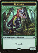 Dinosaur // Treasure Double-Sided Token [Friday Night Magic 2017] - The Mythic Store | 24h Order Processing