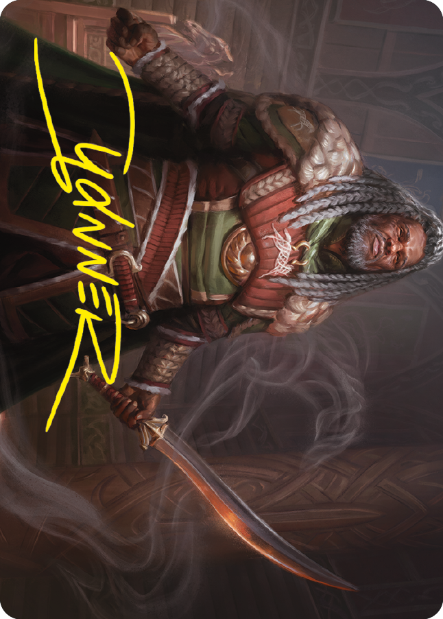 Theoden, King of Rohan Art Card (Gold-Stamped Signature) [The Lord of the Rings: Tales of Middle-earth Art Series] - The Mythic Store | 24h Order Processing