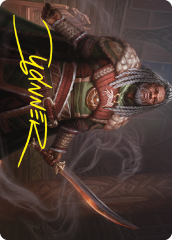 Theoden, King of Rohan Art Card (Gold-Stamped Signature) [The Lord of the Rings: Tales of Middle-earth Art Series] - The Mythic Store | 24h Order Processing