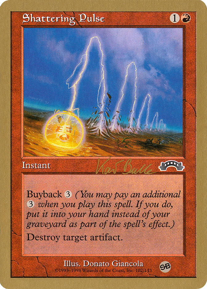 Shattering Pulse (Kai Budde) [World Championship Decks 1999] - The Mythic Store | 24h Order Processing