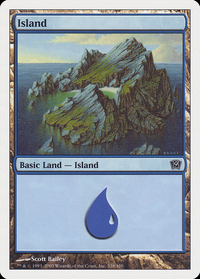 Island (338) [Ninth Edition] - The Mythic Store | 24h Order Processing