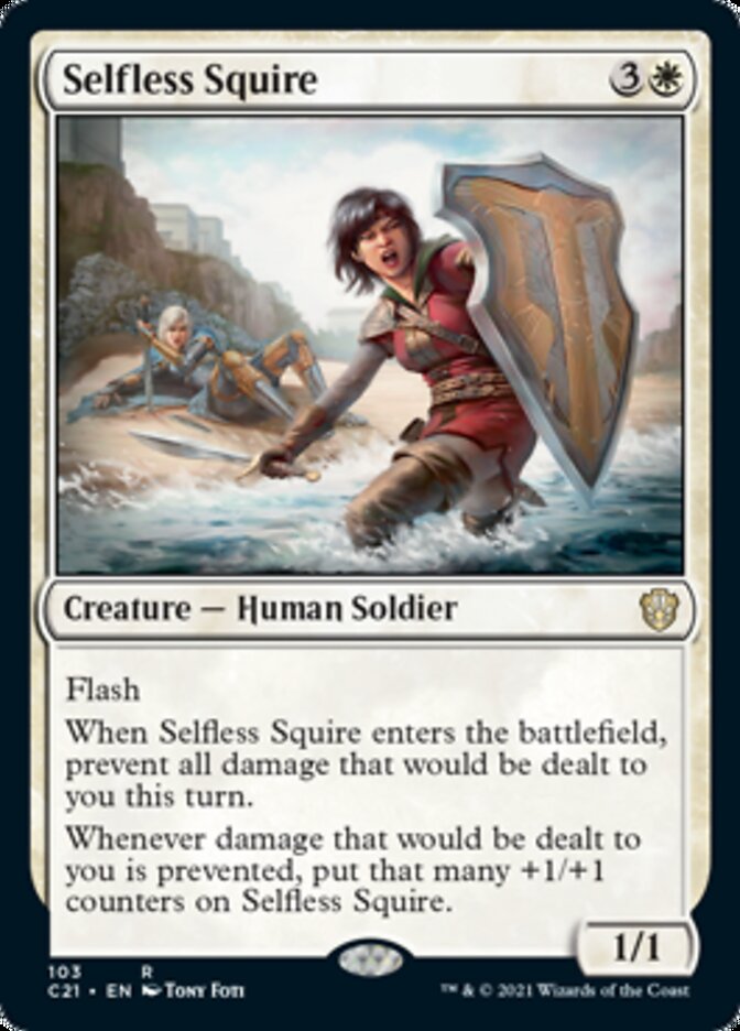 Selfless Squire [Commander 2021] - The Mythic Store | 24h Order Processing