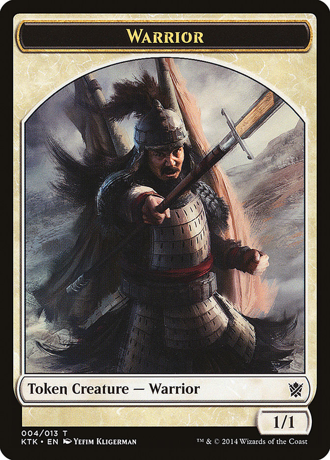 Warrior Token (004/013) [Khans of Tarkir Tokens] - The Mythic Store | 24h Order Processing