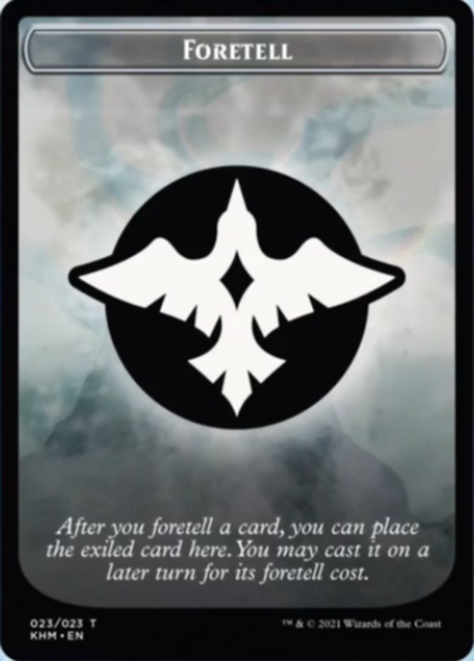 Foretell [Kaldheim Tokens] - The Mythic Store | 24h Order Processing