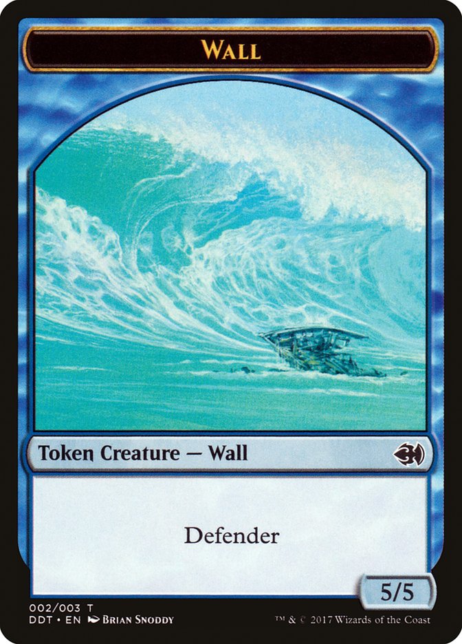 Wall Token [Duel Decks: Merfolk vs. Goblins Tokens] - The Mythic Store | 24h Order Processing