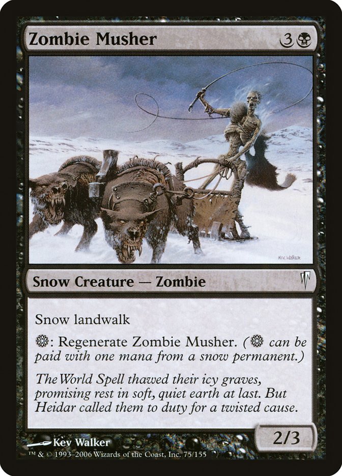 Zombie Musher [Coldsnap] - The Mythic Store | 24h Order Processing