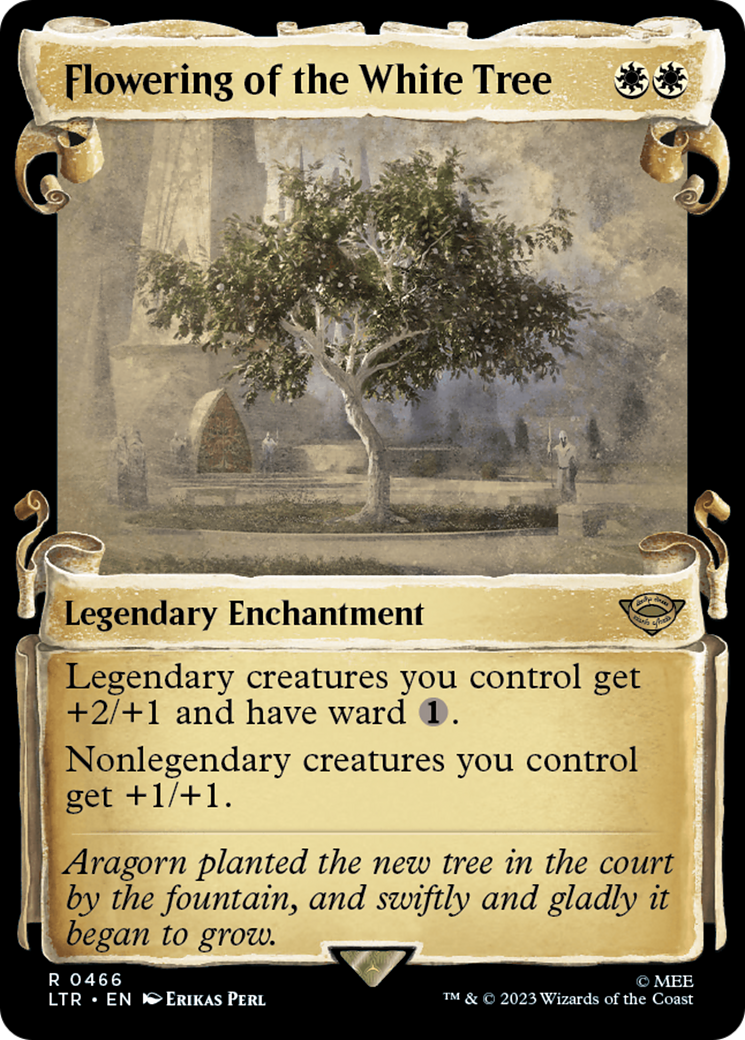 Flowering of the White Tree [The Lord of the Rings: Tales of Middle-Earth Showcase Scrolls] - The Mythic Store | 24h Order Processing