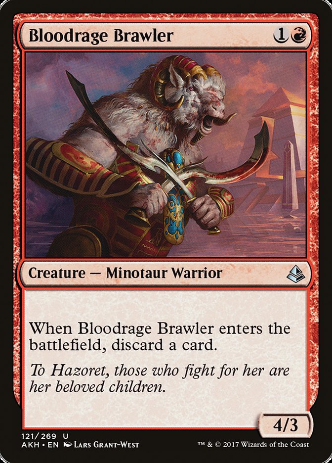 Bloodrage Brawler [Amonkhet] - The Mythic Store | 24h Order Processing