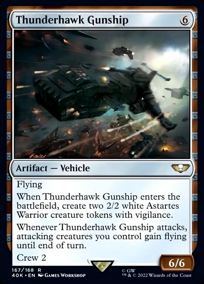 Thunderhawk Gunship (Surge Foil) [Warhammer 40,000] - The Mythic Store | 24h Order Processing