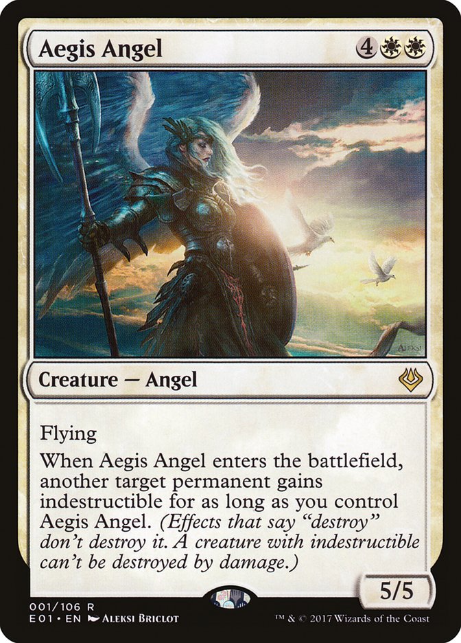 Aegis Angel [Archenemy: Nicol Bolas] - The Mythic Store | 24h Order Processing