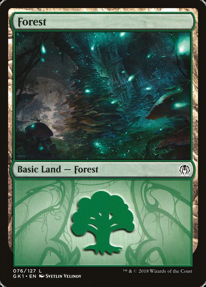 Forest (76) [Guilds of Ravnica Guild Kit] - The Mythic Store | 24h Order Processing